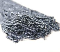 11/0 Hanks Charlotte Cut Beads METALLIC BLUE 1/5/25/50/100 Hanks 2.0mm glass beads, jewelry supply, findings, craft supply, vintage beads