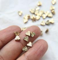 Solid Metal Beads shapes, Faceted Brass beads, Spacer Beads, Connector Beads, oval beads, heart Beads, Bracelets Beads star beads, pear bead