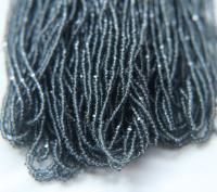 13/0 Charlotte true Cut Beads Transparent Grey 5/10/20/50/250/500 Grams PREMIUM SEED Beads