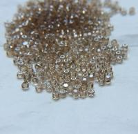 6/0 Charlotte Cut Beads Crystal Golden Honey 10/20/50/250/500 Grams glass beads, jewelry supply, vintage findings, craft