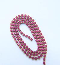 14PP Rhinestone Chain Swarovski vintage Matt 2mm Wedding Bridal Supplies Jewelry Making decorations