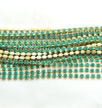 14PP Rhinestone Chain Swarovski vintage Matt 2mm Wedding Bridal Supplies Jewelry Making decorations