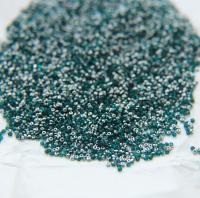 13/0 Charlotte Cut Beads Patina Transparent Teal Green Silver 5/10/20/50/250/500 Grams glass beads, jewelry supply, findings, craft supply