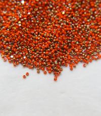 13/0 Charlotte Cut Beads Patina Orange Opaque Bronze Gold 5/10/20/50/250/500 Grams PREMIUM MATERIALS