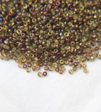 11/0 Charlotte Cut Beads Patina Light Topaz Bronze Gold 10/20/50/250/500 Grams PREMIUM MATERIALS