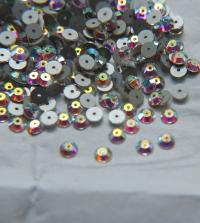 5 MM Swarovski Crystal Aurore Boreale Xillion Lochrose Sew-on STONES 3128 24/72/144/720 Pieces, embroidery materials, wedding decorations