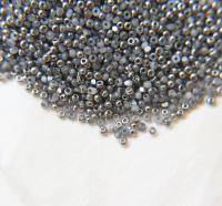 11/0 Charlotte True Cut Beads Patina Premium White Opal Gunmetal 10/20/50/250/500 Grams PREMIUM SEED Beads
