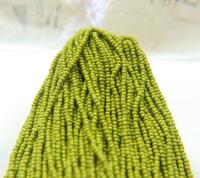 11/0 Czech Seed Bead Opaque Olivine 1/5/25/50/100 Full hanks Preciosa Ornella loose beads, mix beads, embroidery materials, craft supplies