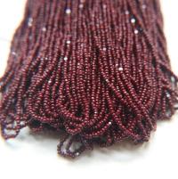 11/0 Charlotte true Cut Beads 2 MM Opaque Chocolate Brown 1/5/25/50/100 Hanks PREMIUM SEED Beads, bracelet beads, tassel beads