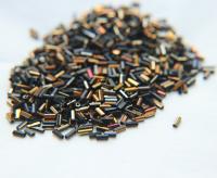 True Cuts Size 2 (2x4mm) Bugle Beads 5/10/20/50/250/500 Grams Patina Jet Black Bronze Gold loose tube beads