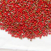 11/0 Charlotte Cut Beads Patina Opaque Light Red Bronze Gold 10/20/50/250/500 Grams PREMIUM MATERIALS