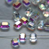10x12mm 5105 - rare rectangular Swarovski crystal bead 2/6/12/36/72/144 Pieces, jewelry making, vintage findings, Premium Materials