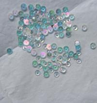 4mm Swarovski Crystal Transmission V Round Beads Spacers Sew-On Style 3128 or 3112 or 3000 36/72/144/1440 Pieces, embroidery materials