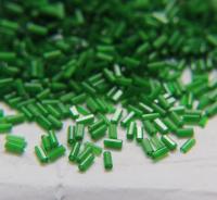 True Cuts Size 2 (2x4mm) Bugle Beads 5/10/20/50/250/500 Grams Sapphire Preciosa Ornella loose tube beads, embroidery materials, vintage