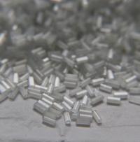 True Cuts Size 2 (2x4mm) Bugle Beads 5/10/20/50/250/500 Grams Sapphire Preciosa Ornella loose tube beads, embroidery materials, vintage