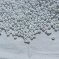 8/0 Charlotte Cut Beads Matt Chalk White 10/20/50/250/500 Grams frosted glass beads, jewelry supply, vintage findings, craft supply