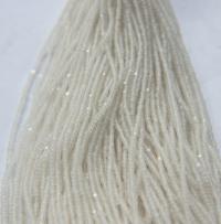 8/0 Charlotte Cut Beads Crystal Matt 10/20/50/250/500 Grams frosted glass beads, jewelry supply, vintage findings, rare material