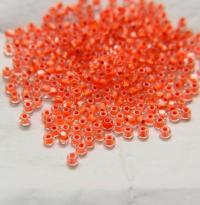 6/0 Charlotte Cut Beads in Neon Linings (14 Colors) 10/20/50/250/500 Grams frosted glass beads, jewelry supply, vintage findings, craft
