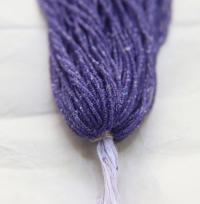 13/0 Hanks Charlotte Cut Beads Neon Purple Linings 1/5/25/50/100 Hanks 1.6mm jewellery rare glass beads, jewelry supply, native supply