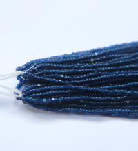 11/0 Hanks Charlotte Cut Beads 60100 Montana Transparent 1/5/25/50/100 Hanks 2.0mm glass beads, jewelry supply, findings, craft supply