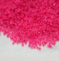 11/0 Charlotte true Cut Beads MATT Neon Linings (7 Colors) 10/20/50/250/500 Grams Premium Seed Beads, Rare Beads, Native Supply