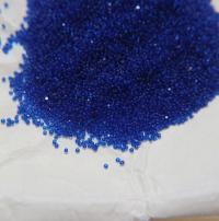13/0 Charlotte Cut Beads Dark Sapphire Transparent 5/10/20/50/250/500 Grams jewelry making, embroidery materials, native supply