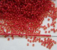 11/0 True cuts Charlotte Beads Honey Fuchsia Lined 10/20/50/250/500 Grams PREMIUM SEED BEADS, Native Supply