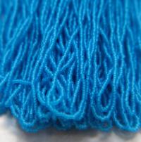 11/0 Czech Seed Bead MATT Dark Aqua 1/5/25 Full hanks Preciosa Ornella loose beads, mix beads, embroidery materials, craft supplies