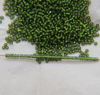 11/0 True cuts Charlotte Beads Black Diamond Neon Yellow Lined 10/20/50/250/500 Grams PREMIUM SEED BEADS, Native Supply