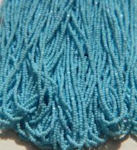 13/0 Hanks Charlotte Cut Beads 63000 Powder Turquoise 1/5/25/50/100 Hanks 1.6mm glass beads, jewelry supply, findings, craft supply, rare