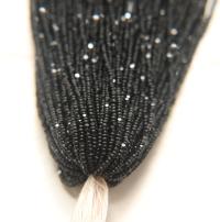 13/0 Hanks Charlotte Cut Beads Matt Black 1/5/25/50/100 Hanks jewellery rare glass beads, jewelry supply, findings, craft supply