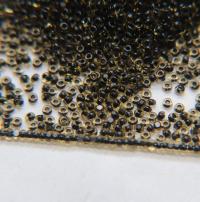 11/0 True cuts Charlotte Beads Honey Jet Lined 10/20/50/250/500 Grams PREMIUM SEED BEADS, Native Supply