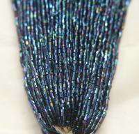 11/0 Czech Two Cut Seed Bead Blue Iris 1/5/25 Full hanks Preciosa Ornella loose beads, mix beads, embroidery materials, craft supplies