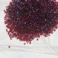 11/0 Charlotte Cut Beads Patina Transparent Garnet Aurore Boreale 10/20/50/250/500 Grams PREMIUM MATERIALS