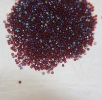 11/0 Charlotte Cut Beads Patina Transparent Garnet Aurore Boreale 10/20/50/250/500 Grams PREMIUM MATERIALS