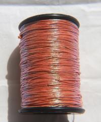 Iridescent Color Cord Dori Thread Beading Embroidery Braided Non-Stretch thread for Embroidery & Jewelry Making 0.6MM Width, 100 Meter/Roll