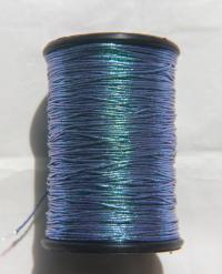 Iridescent Color Cord Dori Thread Beading Embroidery Braided Non-Stretch thread for Embroidery & Jewelry Making 0.6MM Width, 100 Meter/Roll