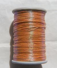 Iridescent Color Cord Dori Thread Beading Embroidery Braided Non-Stretch thread for Embroidery & Jewelry Making 0.6MM Width, 100 Meter/Roll