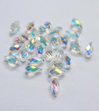 6010 Swarovski Briolette Pendants (4 Colors) 11 x 5.5 MM Fancy Crystal drops 2/6/12/36 Pieces vintage findings, jewelry making, craft supply