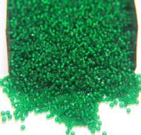 11/0 Charlotte true Cuts Beads Matt Forest Green 10/20/50/250/500 PREMIUM SEED Beads, vintage supplies, Native beads supply