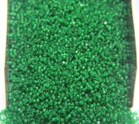 11/0 Charlotte true Cuts Beads Matt Forest Green 10/20/50/250/500 PREMIUM SEED Beads, vintage supplies, Native beads supply