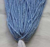 13/0 Charlotte true Cut Beads 1.6 MM Light Pale Blue opaque 1/5/25/50/100 Hanks PREMIUM SEED Beads, bracelet beads, tassel beads