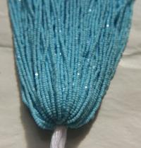13/0 Hanks Charlotte Cut Beads 63000 Powder Turquoise 1/5/25/50/100 Hanks 1.6mm glass beads, jewelry supply, findings, craft supply, rare