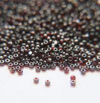 11/0 Charlotte Cut Beads Ionized Light Siam Transparent 10/20/50/250/500 Grams