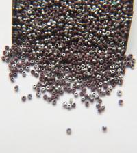11/0 Charlotte true Cut Beads Patina Opaque Amethyst Silver 10/20/50/250/500 Grams PREMIUM SEED Beads
