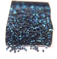 13/0 Patina Matt Black Aurore Boreale Charlotte true Cut Beads 10/20/50/250/500 Grams PREMIUM SEED BEADS, Rare Beads
