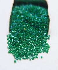 13/0 Charlotte true Cut Beads Patina Opal Green Aurore Boreale 52240 5/10/20/50/250/500 Grams native beads supply, embroidery