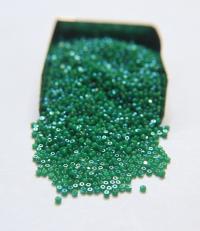 13/0 Charlotte true Cut Beads Patina Opal Green Aurore Boreale 52240 5/10/20/50/250/500 Grams native beads supply, embroidery