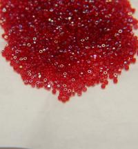 11/0 Charlotte Cut Beads Patina Light Siam Aurore Boreale 10/20/50/250/500 Grams PREMIUM MATERIALS