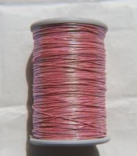 Iridescent Color Cord Dori Thread Beading Embroidery Braided Non-Stretch thread for Embroidery & Jewelry Making 0.6MM Width, 100 Meter/Roll